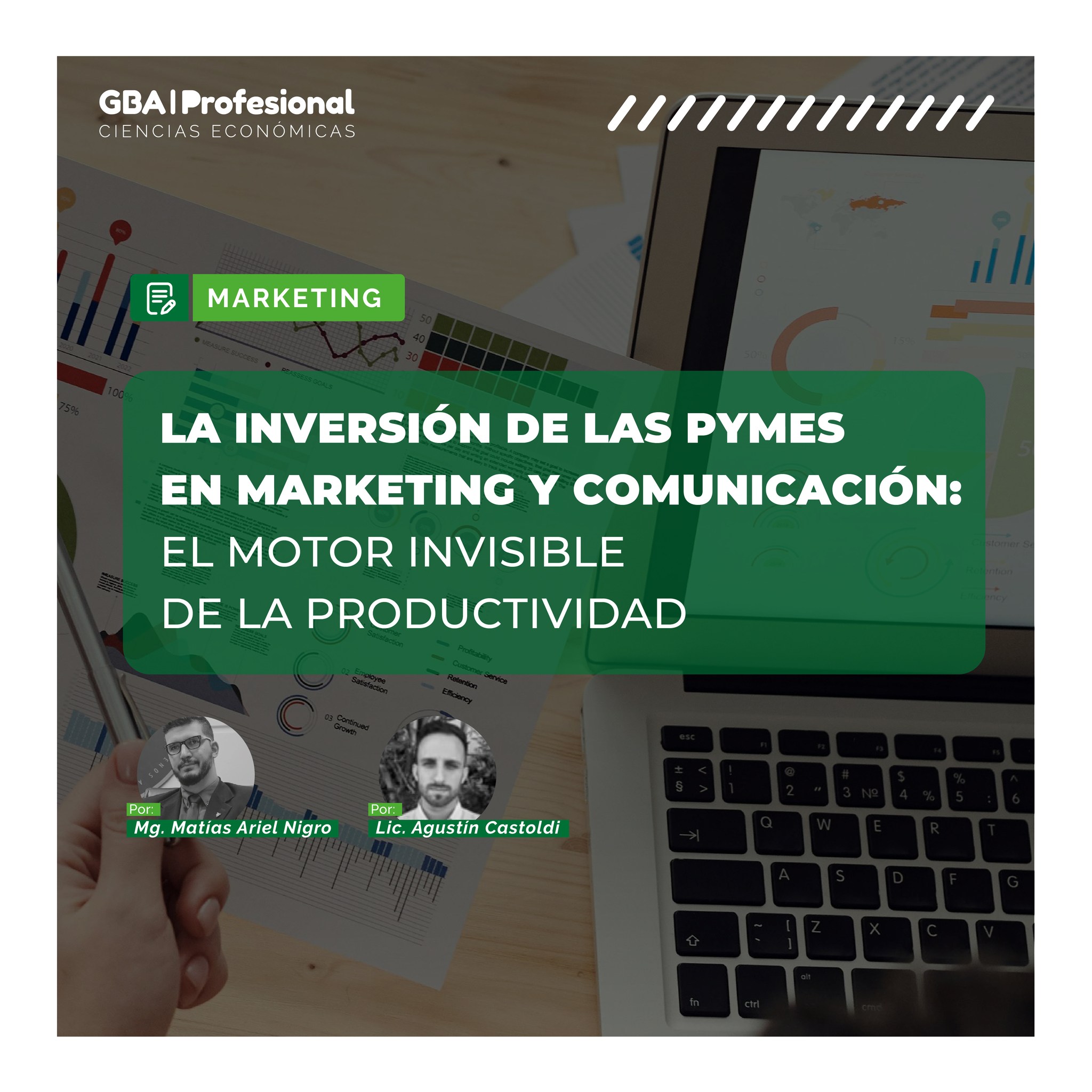 📊 Marketing y productividad en las PyMEs
La inversión en marketing y comunicación no es un gasto: es uno de los principales motores invisibles de la productividad en las pequeñas y medianas empresas.
En esta nota analizamos cómo una estrategia bien planificada impacta en resultados, posicionamiento y crecimiento sostenible de las PyMEs, incluso en contextos económicos desafiantes.
✍️ Por Mg. Matías Ariel Nigro y Lic. Agustín Castoldi
📰 Leela completa en GBA Profesional – Ciencias Económicas
👉 www.gbaprofesional.com
#GBAProfesional #Marketing #PyMEs #Comunicación #Productividad #GestiónEmpresarial #CienciasEconómicas