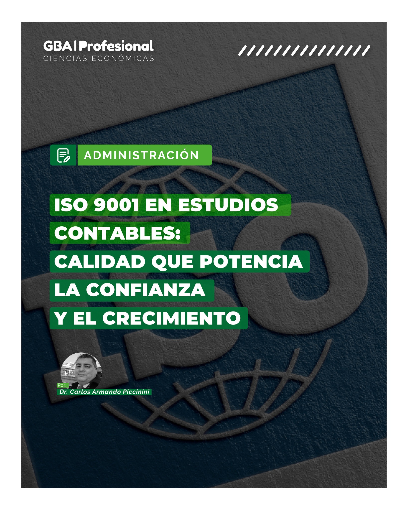 ISO 9001 en estudios contables: calidad que potencia la confianza y el crecimiento

📊 Nota del Dr. Carlos Armando Piccinini

La implementación de normas ISO 9001 en estudios contables no solo optimiza procesos, sino que fortalece la confianza de los clientes y promueve el crecimiento sostenido.
Esta nota analiza los beneficios de incorporar sistemas de gestión de calidad en el ejercicio profesional.

📖 Leé la nota completa ingresando a www.gbaprofesional.com

#administración  #ISO9001  #GestiónDeCalidad  #estudioscontables  #gbaprofesional  #revistagba
