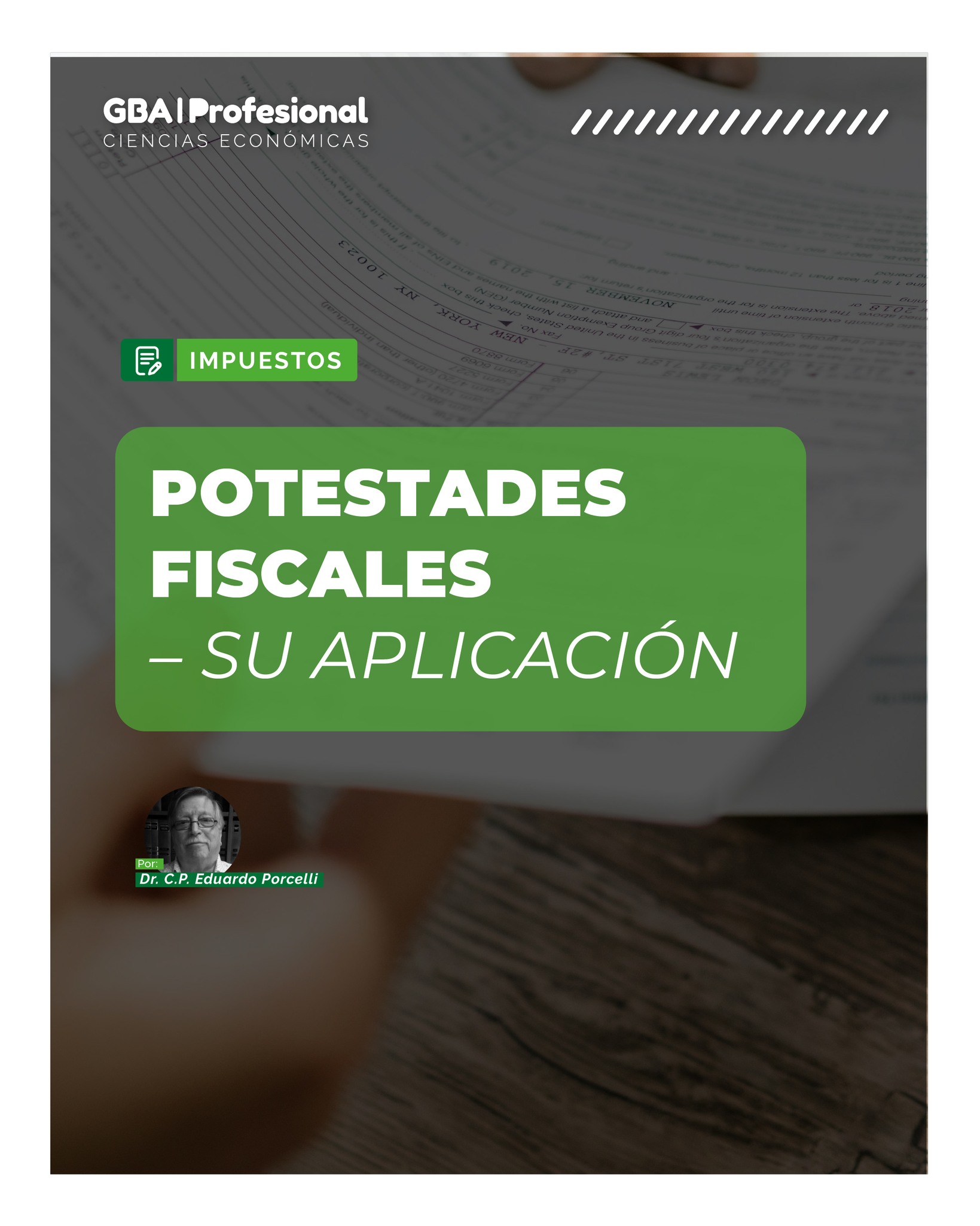 📊 IMPUESTOS | NUEVA NOTA

Las potestades fiscales son un elemento central del sistema tributario y determinan el alcance de las facultades del Estado en materia impositiva.

En este artículo, el Dr. C.P. Eduardo Porcelli analiza su aplicación, alcances y límites dentro del marco normativo vigente, aportando una mirada clara y fundamentada sobre un tema clave para el ejercicio profesional en Ciencias Económicas.

📚 Un contenido técnico y de actualidad para comprender mejor el funcionamiento del sistema fiscal.

👉 Leé la nota completa en GBA Profesional
🌐 www.gbaprofesional.com

#Impuestos #DerechoTributario #PotestadesFiscales #Contadores #CienciasEconómicas #GBAProfesional #ActualizaciónProfesional
