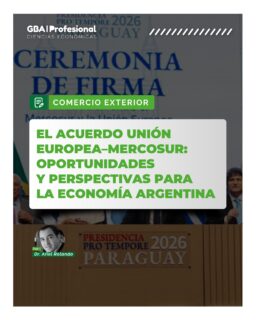 📌 COMERCIO EXTERIOR | Dr. Ariel Rolando

🌎 El acuerdo entre la Unión Europea y el Mercosur vuelve a posicionarse como uno de los temas centrales para el futuro económico y comercial de la región.

En esta nota, el Dr. Ariel Rolando analiza las oportunidades, desafíos y perspectivas que este acuerdo podría generar para la economía argentina, abordando su impacto en el comercio internacional, la competitividad y el desarrollo productivo.

📈 Un enfoque clave para comprender cómo las nuevas dinámicas globales pueden influir en el crecimiento y la inserción internacional del país.

📖 Descubrí esta y muchas más notas de actualidad profesional en la nueva edición de GBA Profesional.
🌐 Disponible también en nuestra web: www.gbaprofesional.com

#GBAProfesional #ComercioExterior #Mercosur #UniónEuropea #EconomíaArgentina #ActualidadProfesional #CienciasEconómicas #RelacionesInternacionales