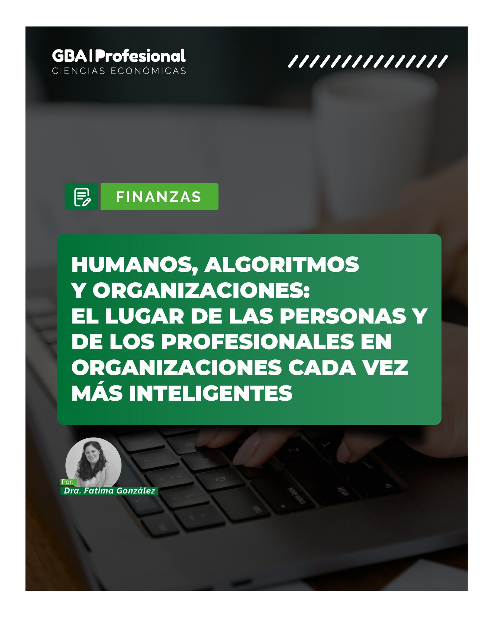 🤖 ¿Qué lugar ocupan las personas en organizaciones cada vez más inteligentes?

La inteligencia artificial y los algoritmos están transformando la forma en que trabajan las organizaciones. Sin embargo, lejos de reemplazar a las personas, el verdadero desafío es potenciar el talento humano y redefinir el rol de los profesionales en este nuevo escenario.

En esta nota, la Dra. Fátima González reflexiona sobre cómo construir organizaciones donde la tecnología y las capacidades humanas se complementen para generar más valor, innovación y mejores decisiones.

📖 Leé el artículo completo en la Edición N.º 120 de GBA Profesional – Ciencias Económicas.

#GBAProfesional #CienciasEconómicas #InteligenciaArtificial #TransformaciónDigital #Algoritmos