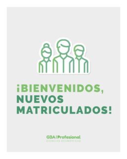 🎉 ¡Bienvenidos a la comunidad profesional!
Cada nueva matrícula representa un nuevo compromiso con la ética, la capacitación permanente y el crecimiento de las Ciencias Económicas.
Desde GBA Profesional celebramos la incorporación de quienes comienzan una nueva etapa profesional y les deseamos el mayor de los éxitos en este camino de desafíos, aprendizaje y oportunidades.
🤝 Les damos la bienvenida a una comunidad que trabaja cada día por el fortalecimiento y la jerarquización de nuestra profesión.
¡Muchos éxitos en esta nueva etapa! 💚
#GBAProfesional #CienciasEconómicas #NuevosMatriculados #Contadores #Profesionale